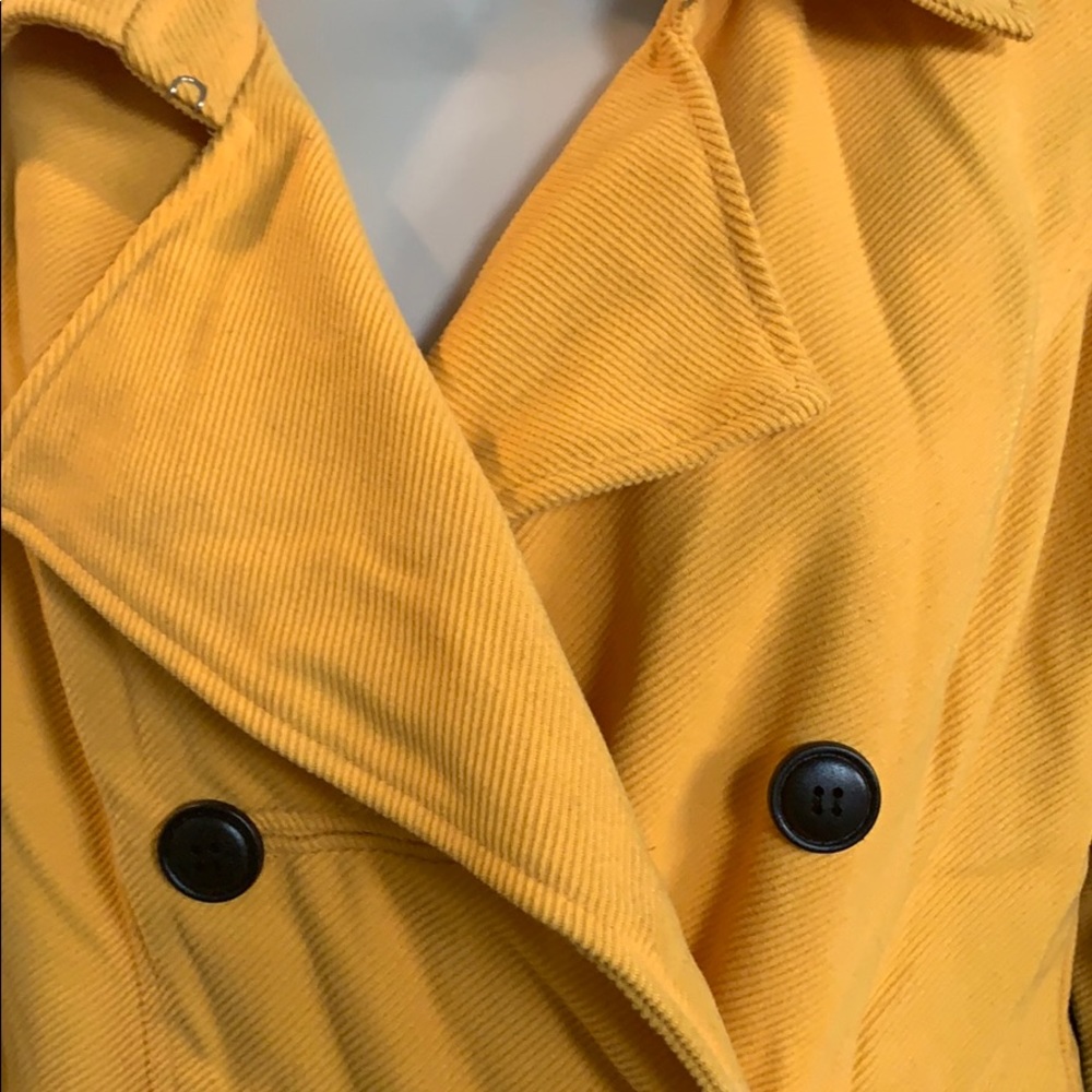 Yellow Corduroy/ Ribbed Jacket - Picture 3 of 3